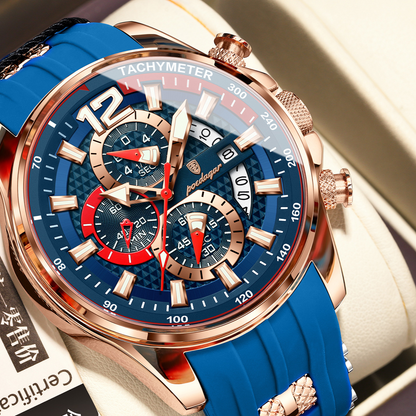 Fashionable Sports Men's Watches, Waterproof Quartz Watches