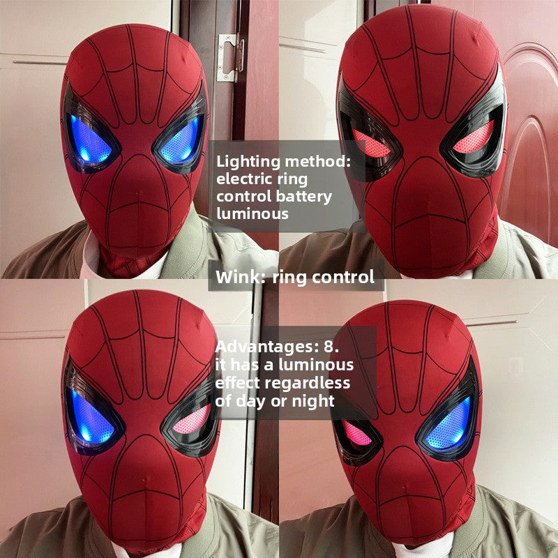 Spider Hero Mask with Ring Remote