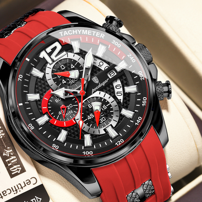 Fashionable Sports Men's Watches, Waterproof Quartz Watches