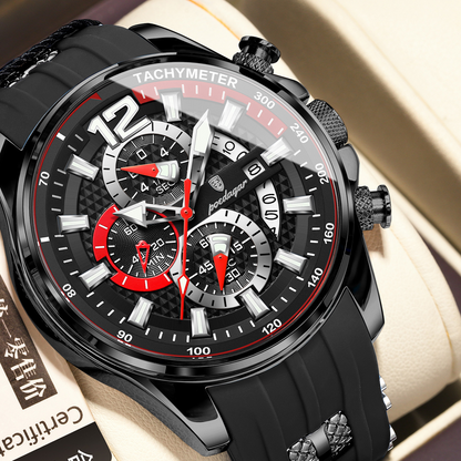 Fashionable Sports Men's Watches, Waterproof Quartz Watches